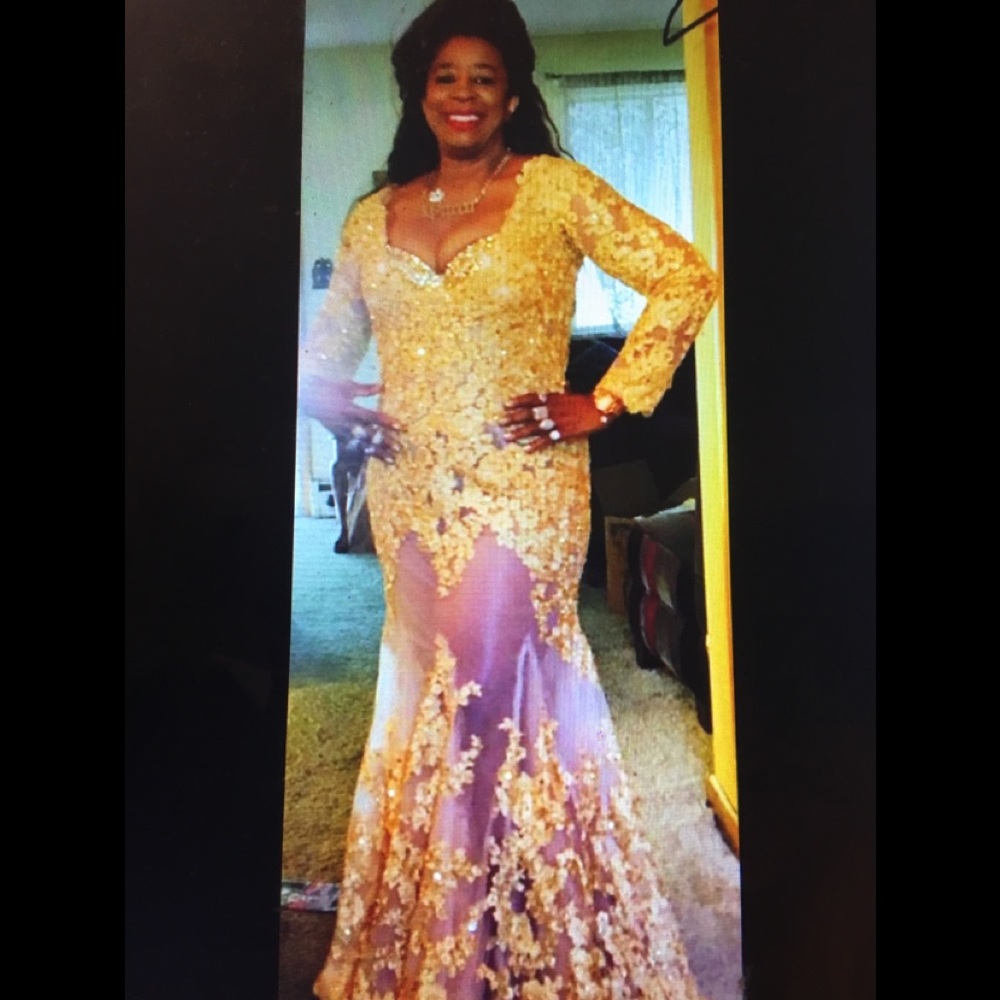 Prom Party Wedding Padgent Dress in Women